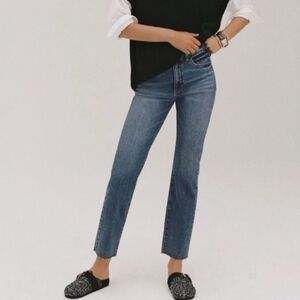 PILCRO Anthropologie The Vintage Straight High-Rise Jeans, Size 28